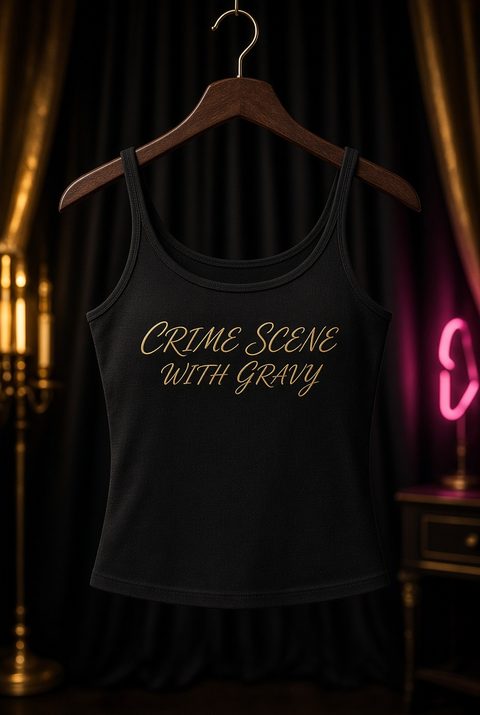 Crime Scene with Gravy tank top: Crime Scene with Gravy