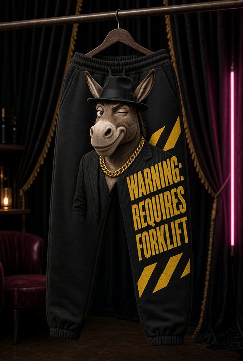 Warning: Requires Forklift sweatpants: Warning: Requires Forklift