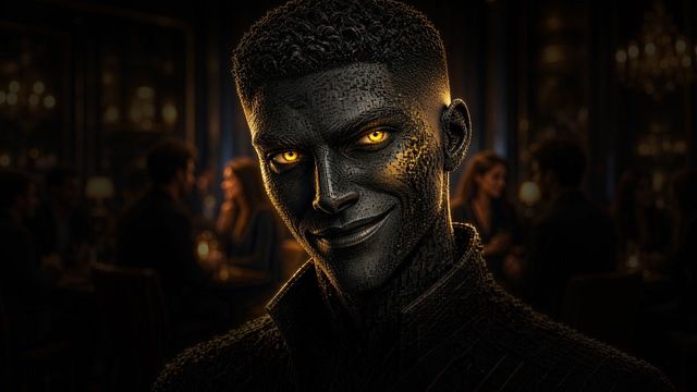 Vanta Quip, host and resident comic, in the club